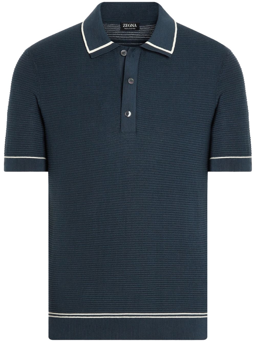 cotton polo shirt - 1