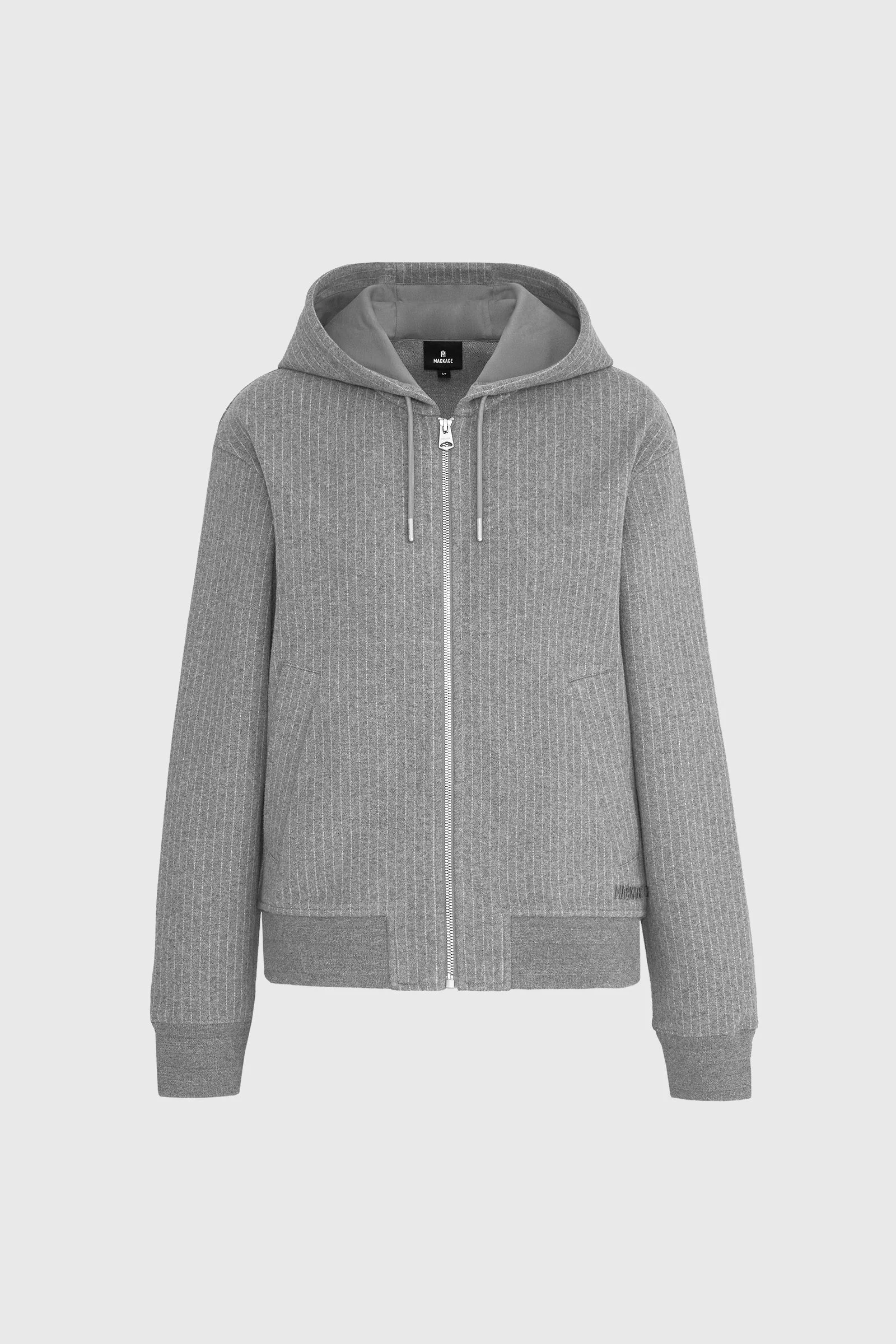 MATEA-K Brushed Knit Zip Hoodie - 1
