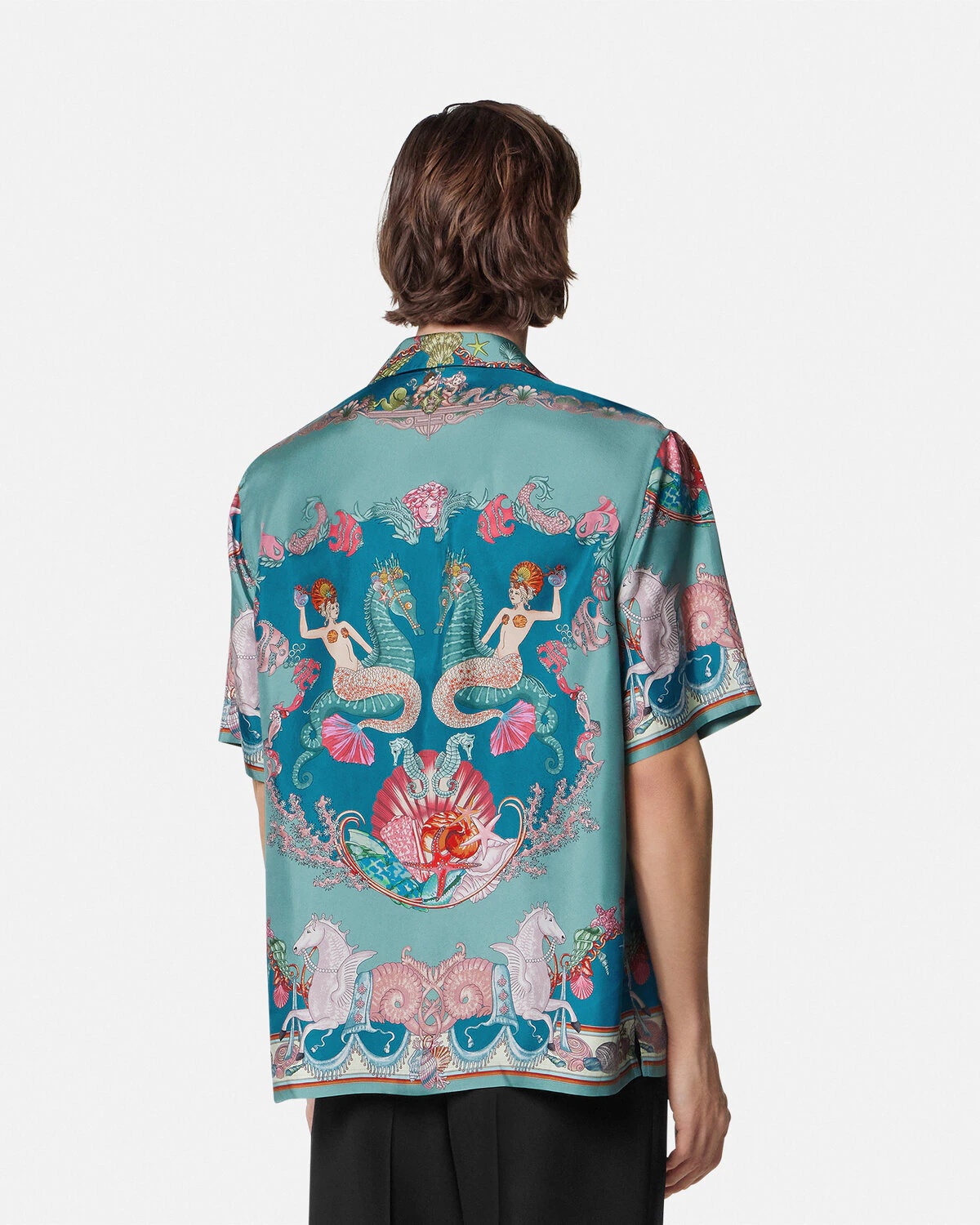 Coral Theatre Silk Shirt - 5