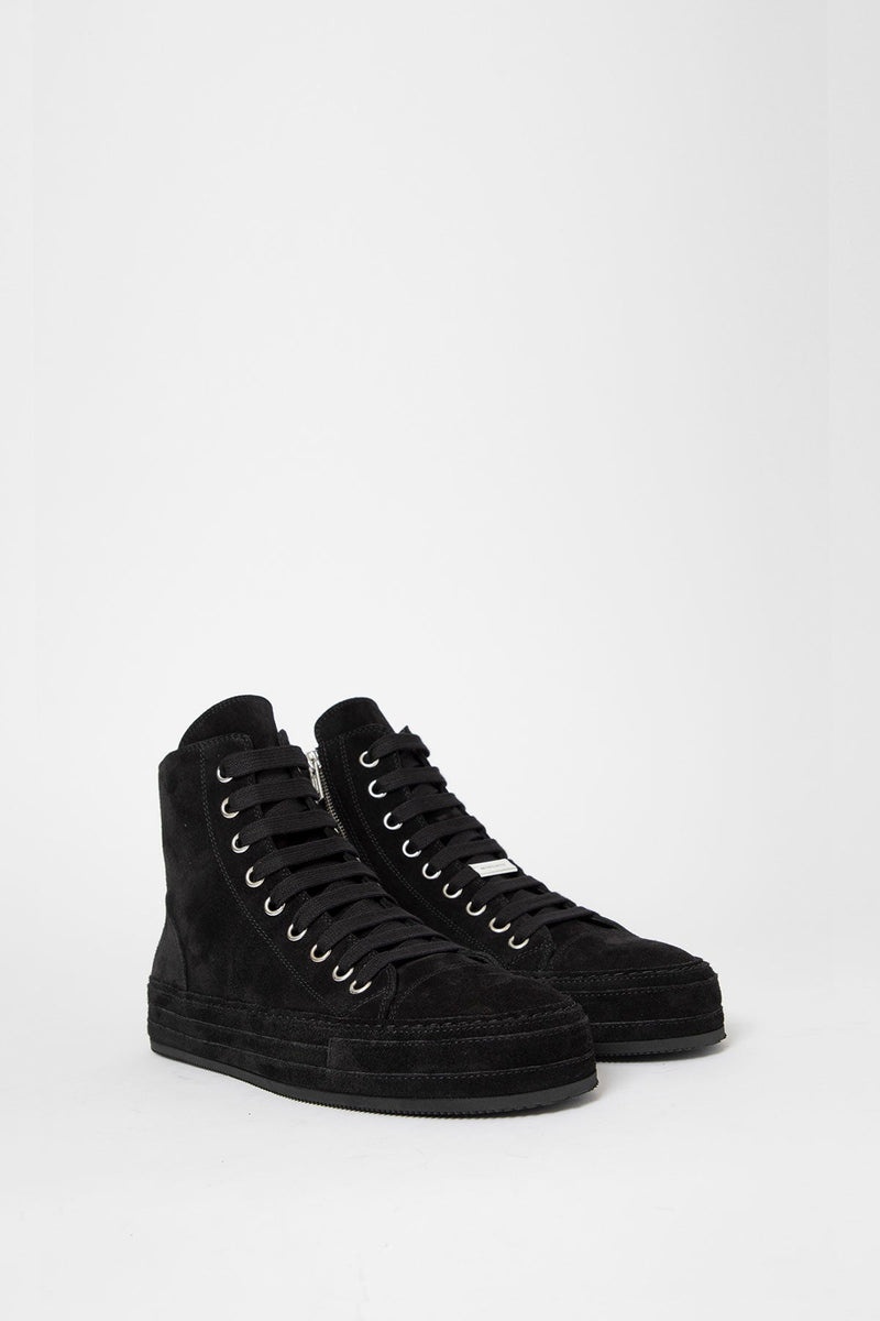 Raven High Top Sneakers Black - 1