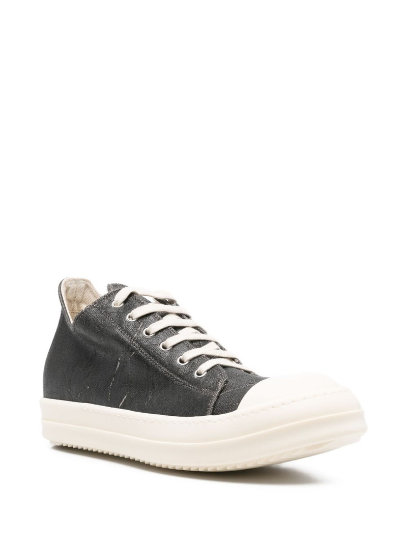 Rick Owens DRKSHDW lace-up printed sneakers outlook