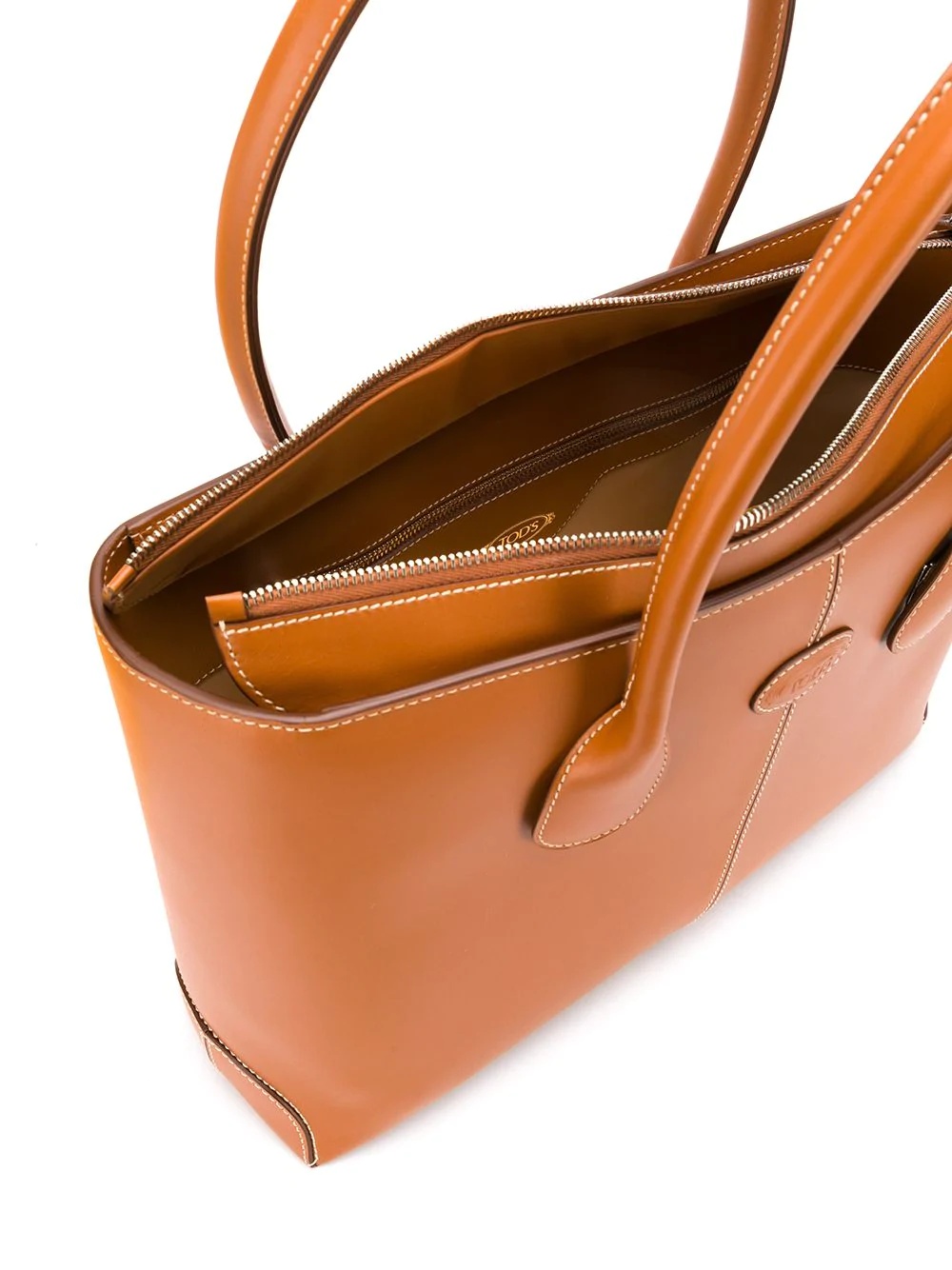 large leather shopper bag - 5