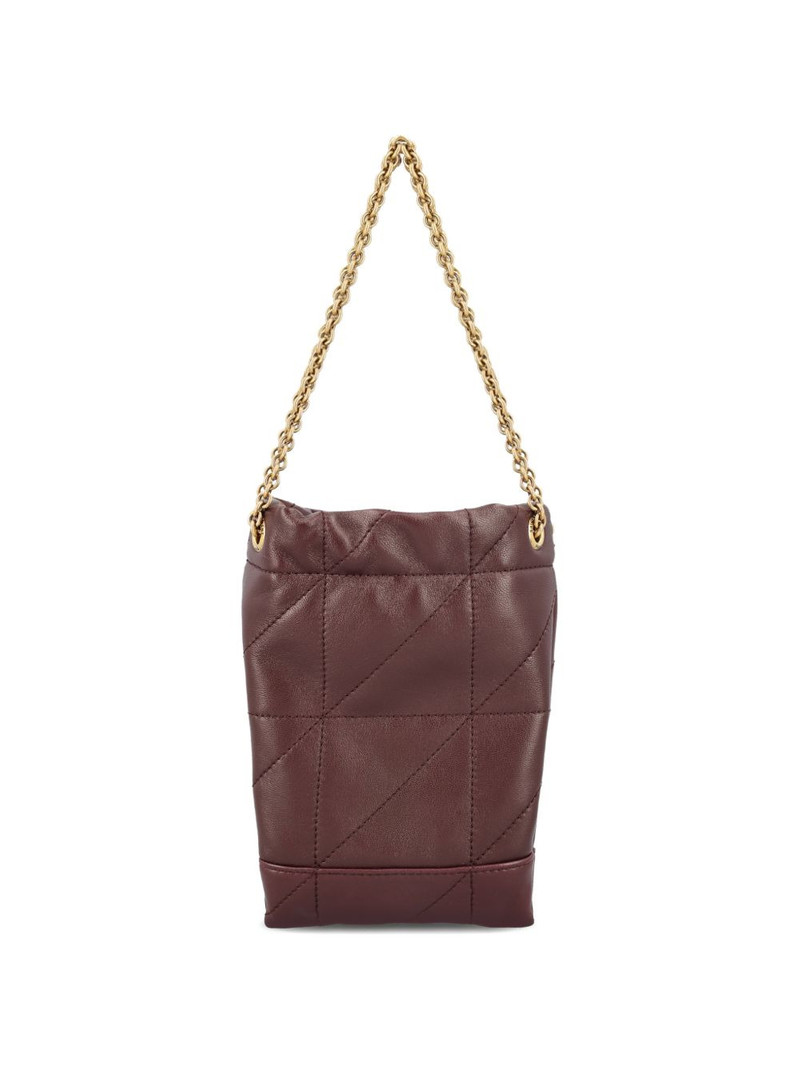 SAINT LAURENT quilted Cassandre shoulder bag outlook