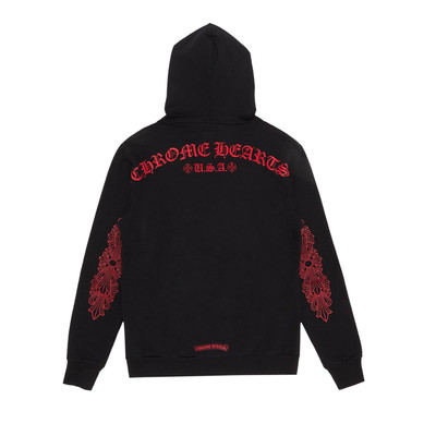 Chrome Hearts Chrome Hearts Friends And Family Floral Hoodie 'Black' outlook