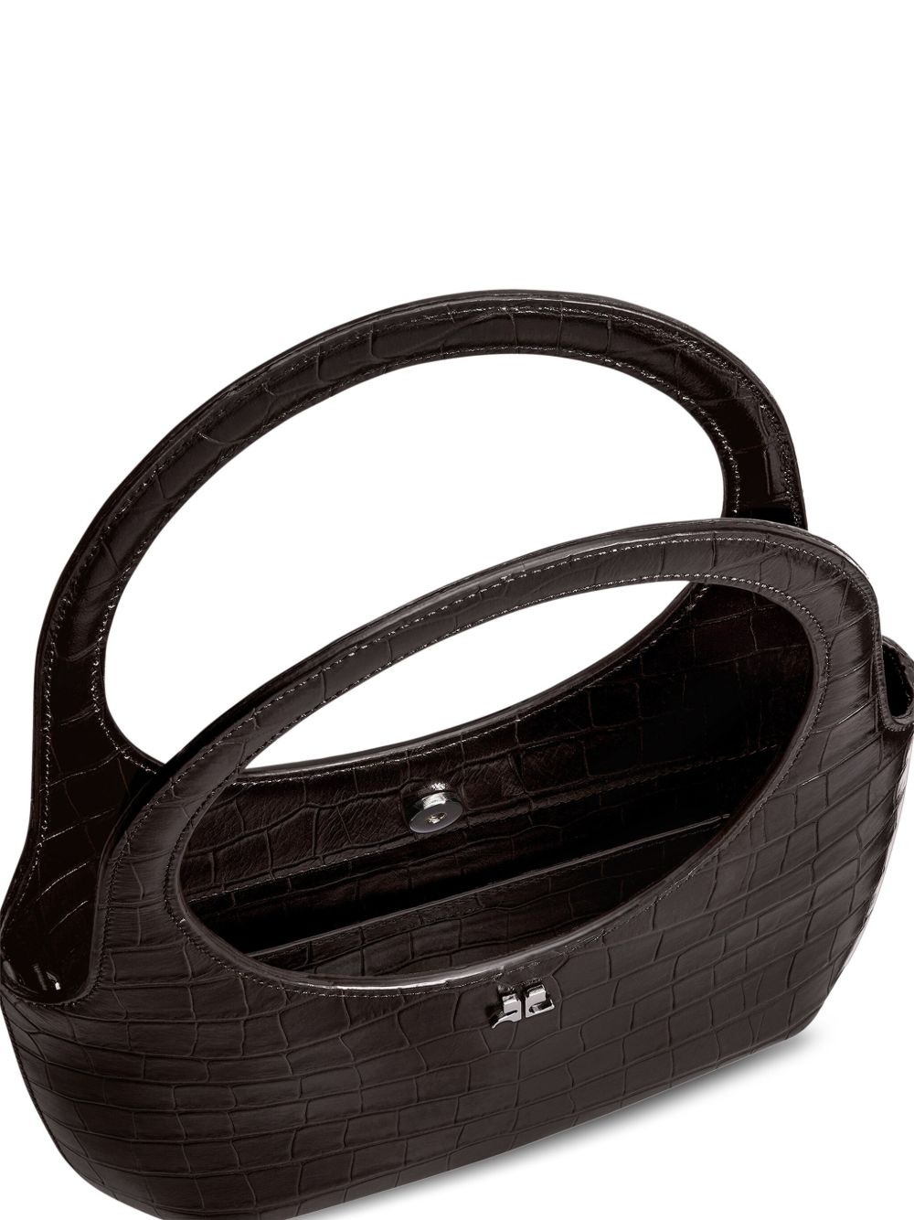 Holy crocodile-effect tote bag - 5