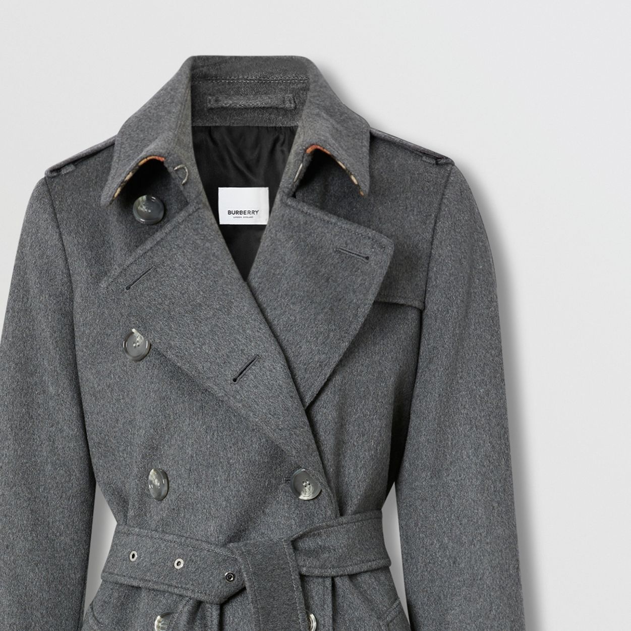 Cashmere Trench Coat - 7