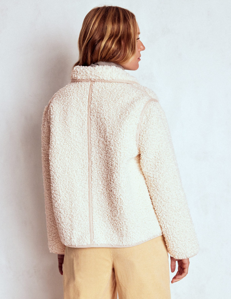 Borg Jacket-Curly Natural Borg 4