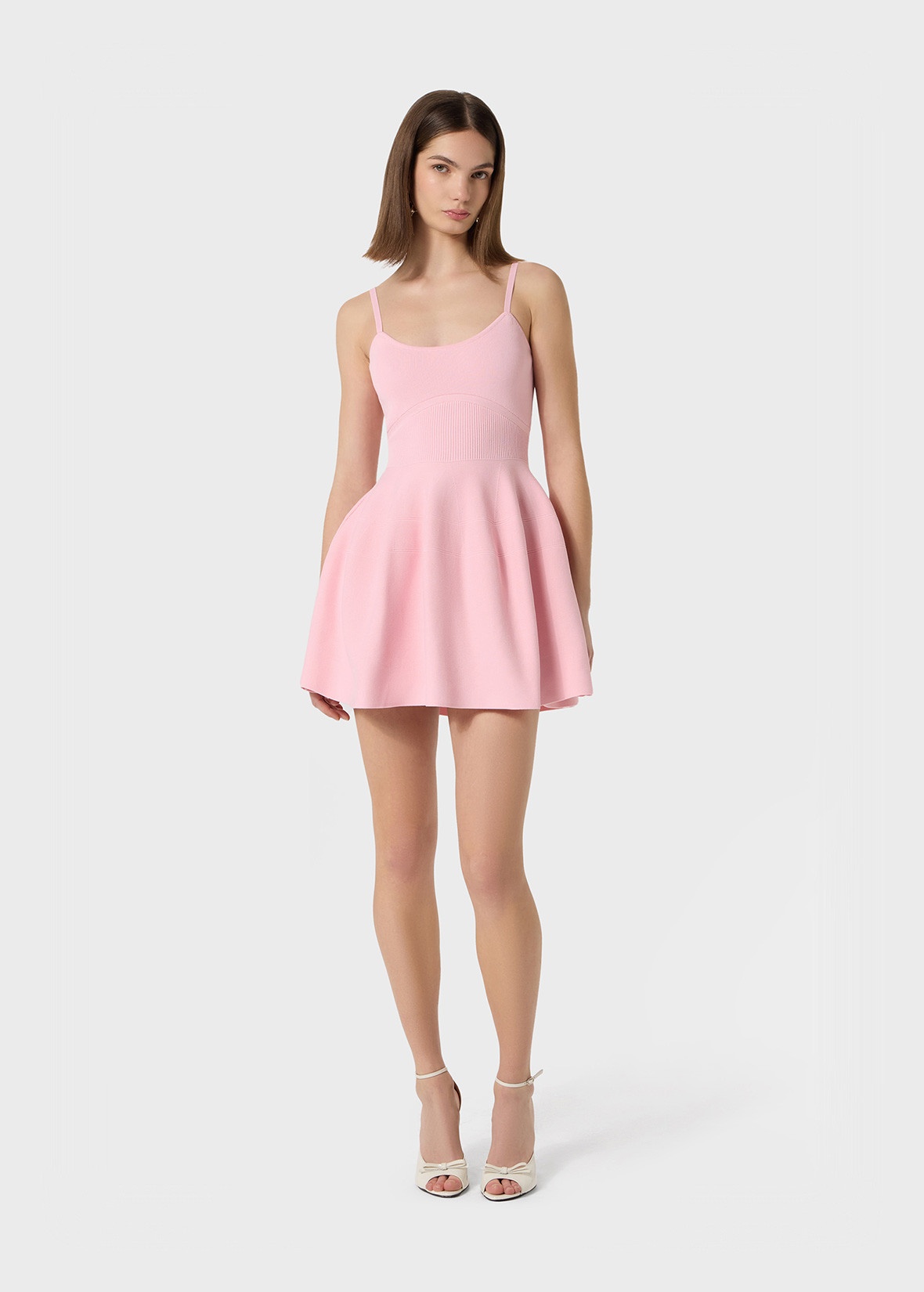 MINI DRESS IN KNIT FABRIC - 2