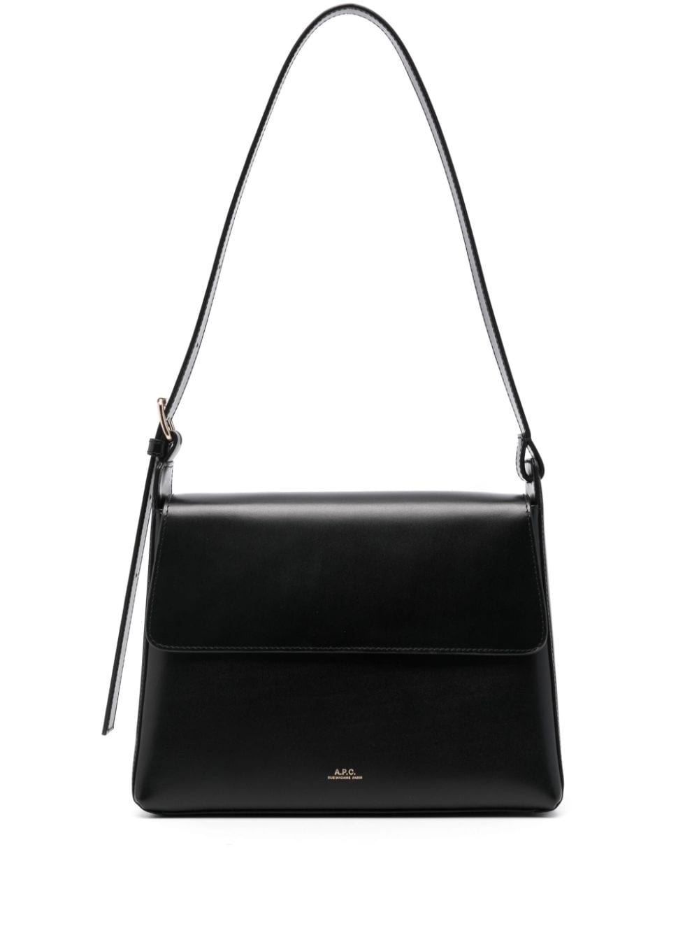 Virginie leather shoulder bag - 1