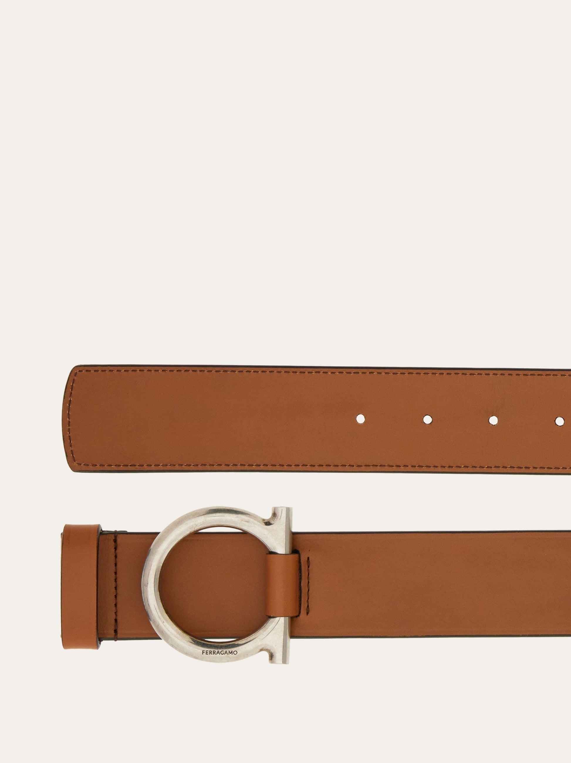 Fixed belt with Gancini buckle - 2