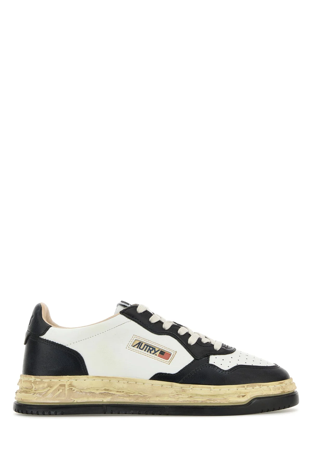 Two-tone leather Autry x Maison Mihara Yasuhiro General Scale Supvint sneakers - 1