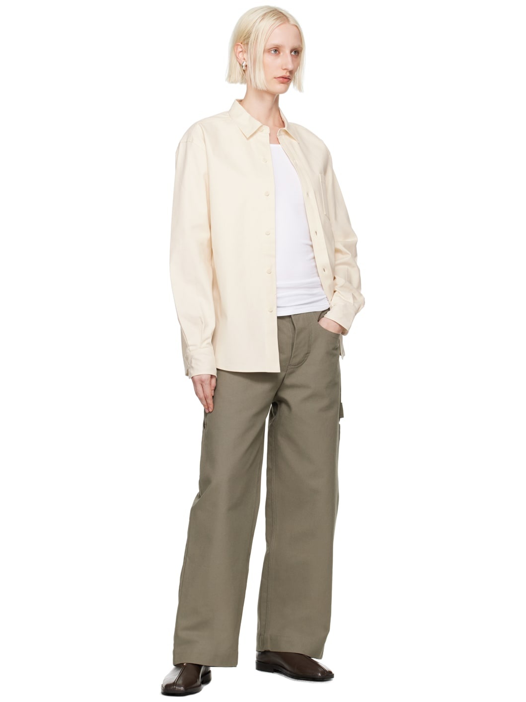 Beige Pablo Shirt - 4