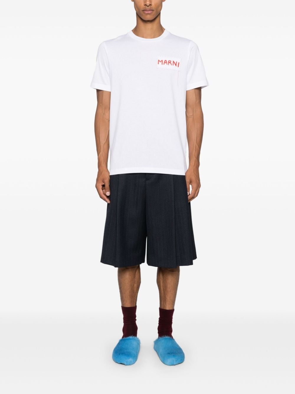 Marni-patch T-shirt - 2