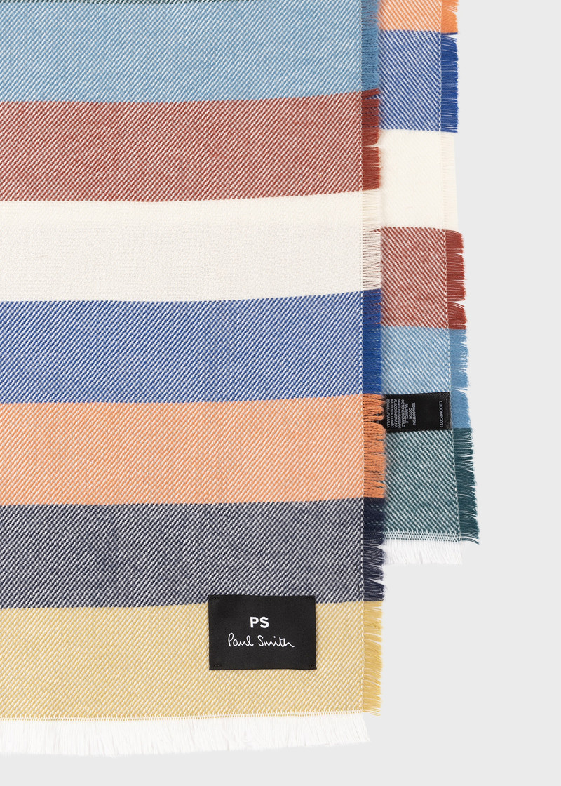 Cotton Stripe Scarf 3