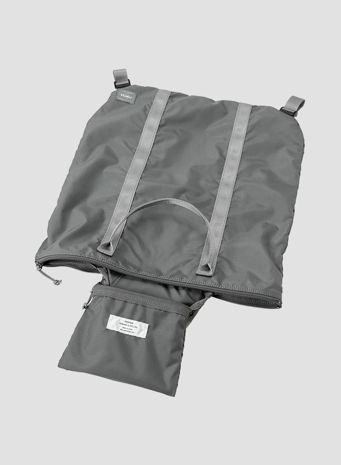 Porter-Yoshida & Co Flex 2-Way Tote Bag in Grey - 4