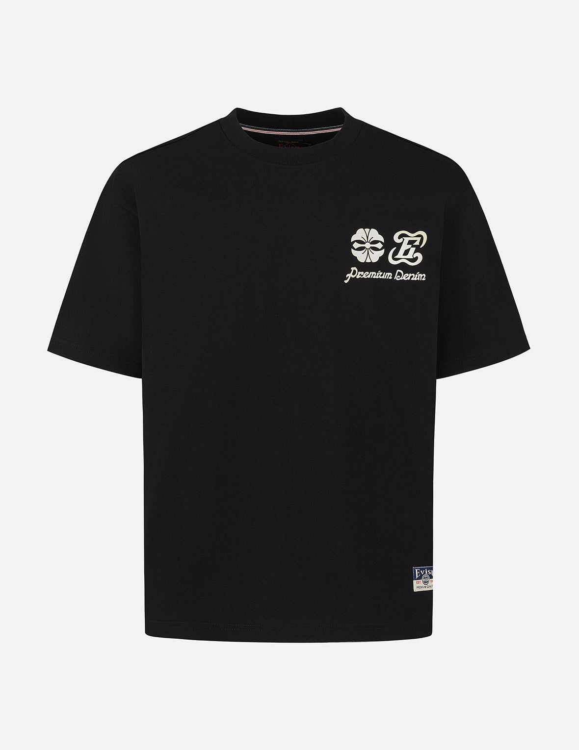 Artistic Brush Daicock Print Relax Fit T-Shirt - 2