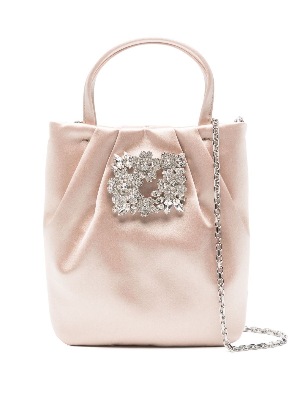 ショルダーバッグ・ポシェット ROGER VIVIER RV BOUQUET SATIN MINI BAG Roger Vivier RV Bouquet satin mini bag | tessabit | REVERSIBLE