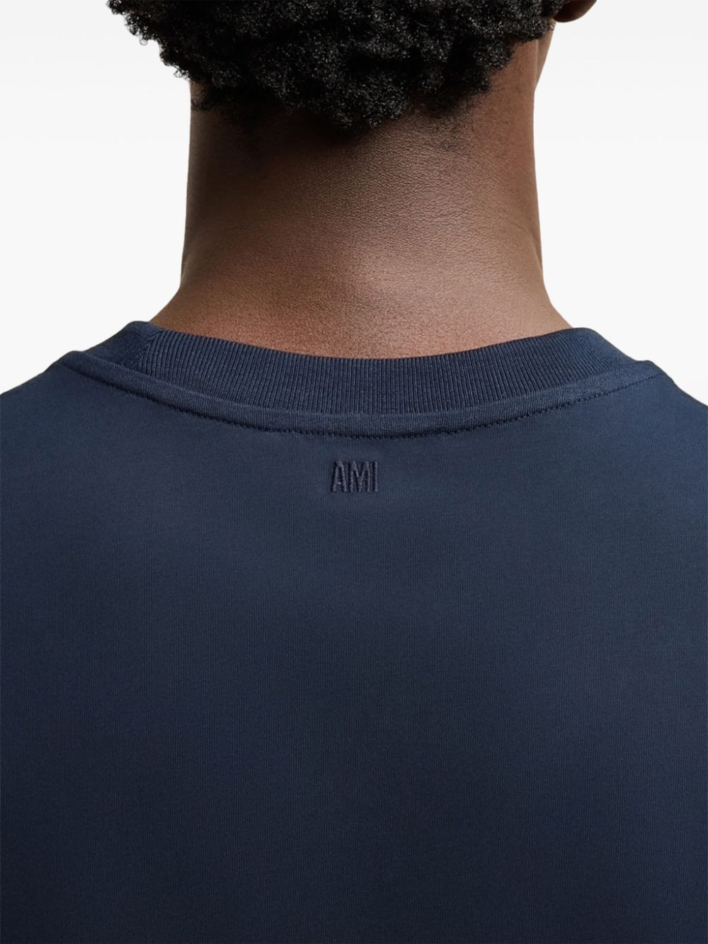 Ami Paris Men T-Shirt With Logo - 4