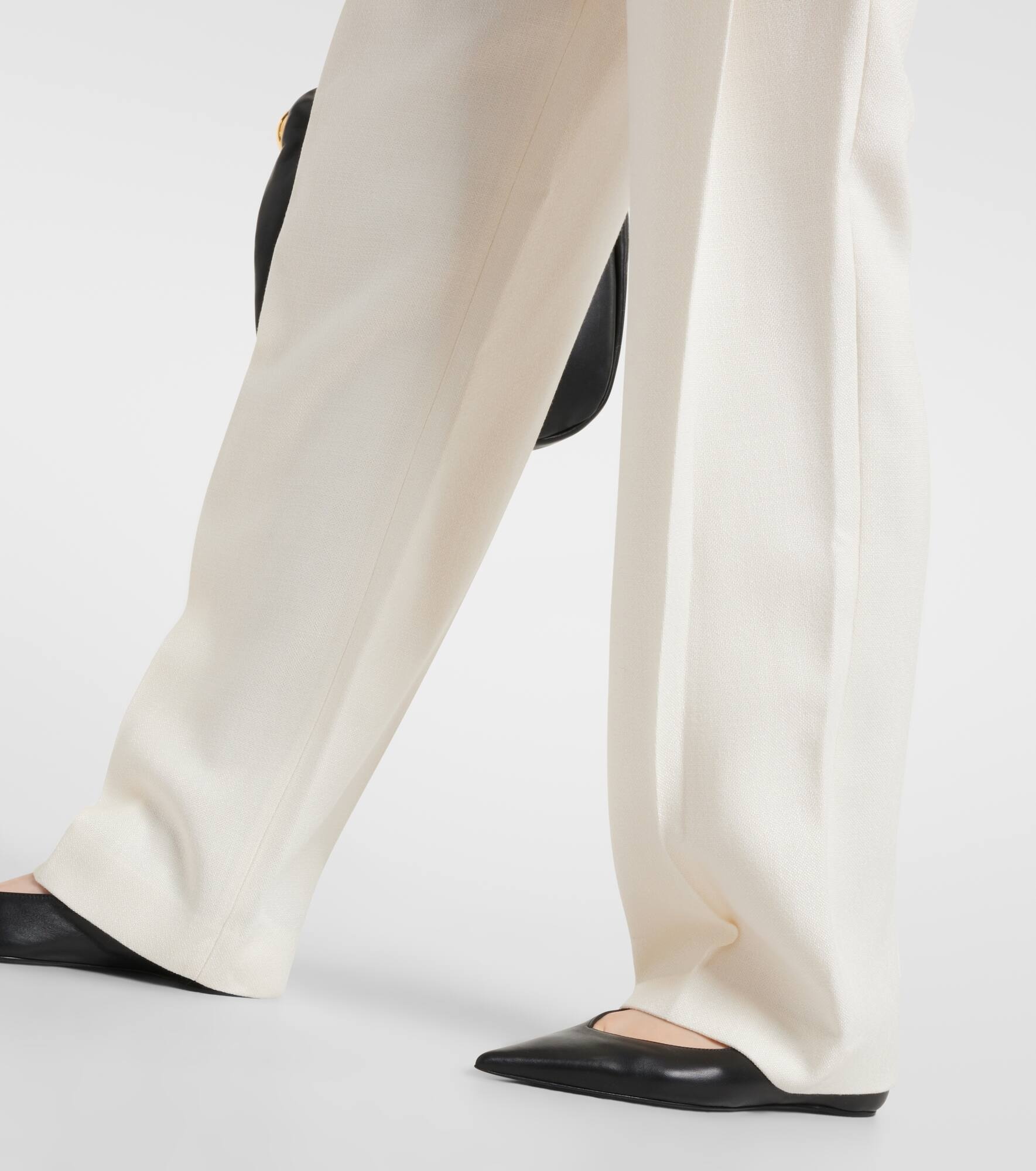 Gabrielle crêpe wide-leg pants - 5