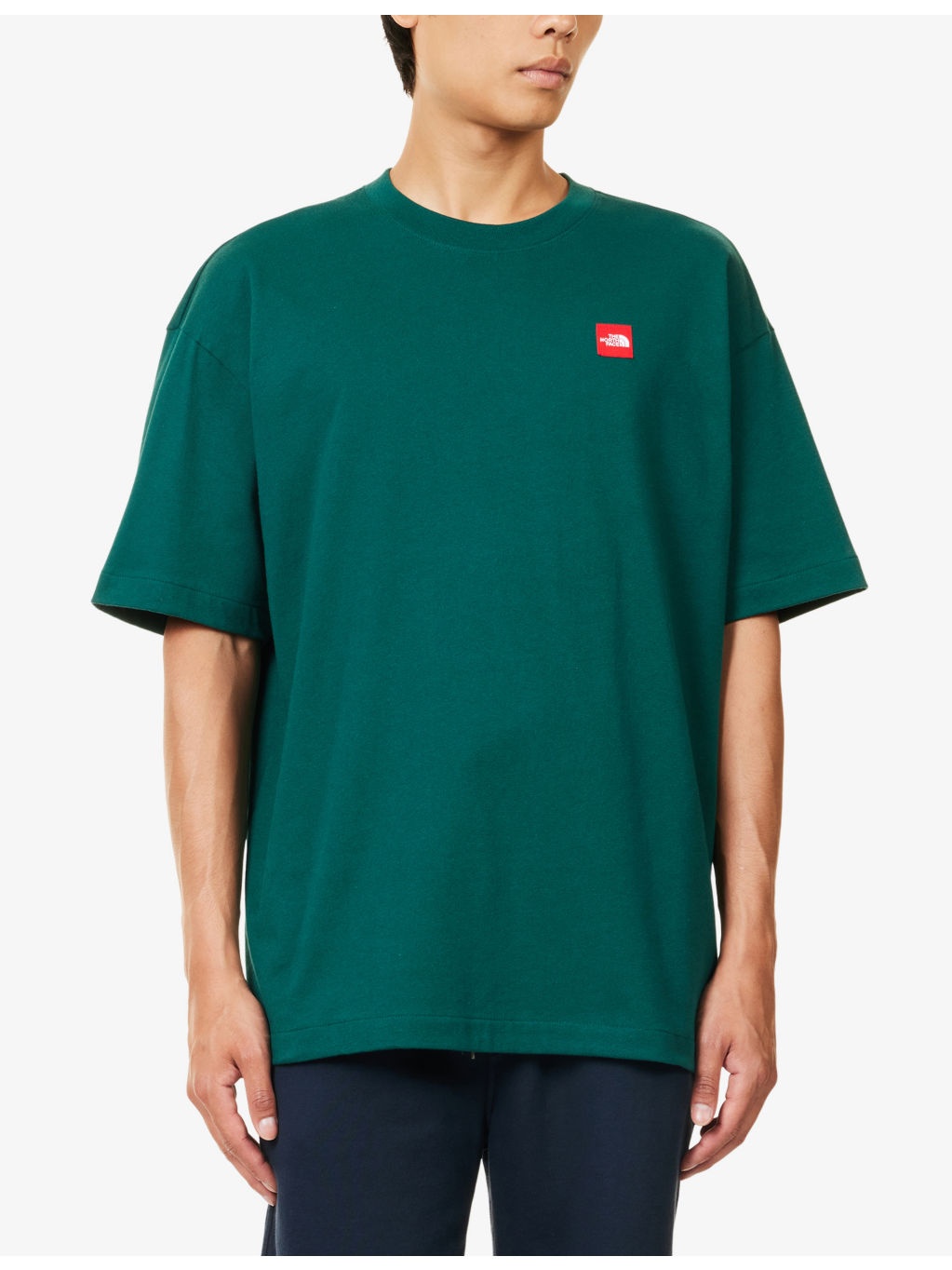 Redbox Logo-Patch Cotton T-Shirt - 3