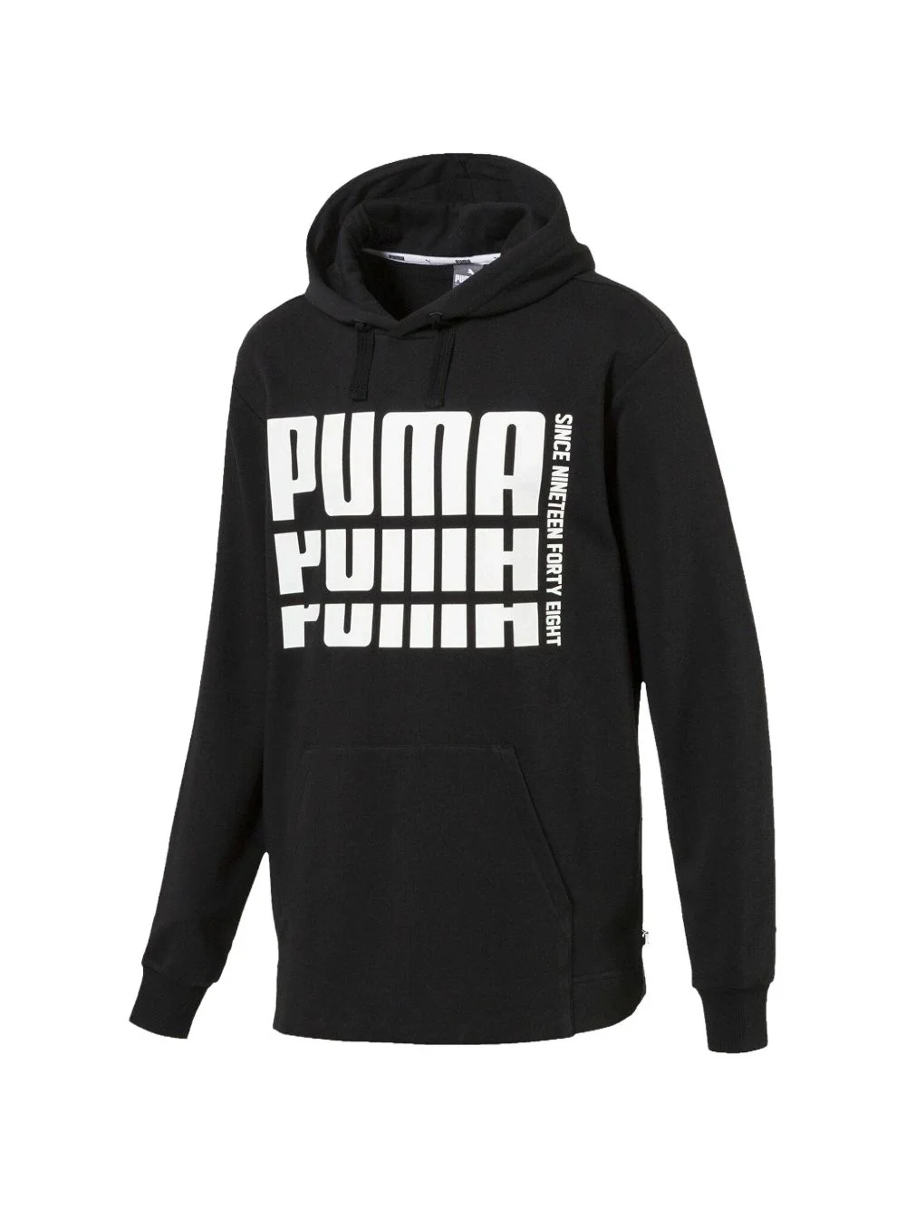logo-print hoodie - 1