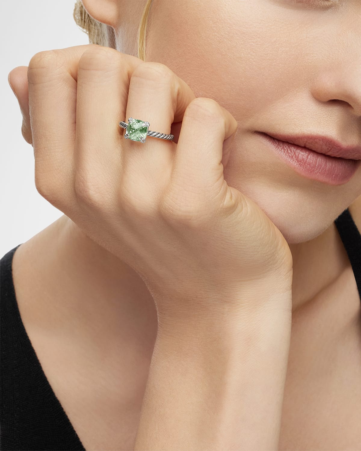 Chatelaine Cushion Ring - 6