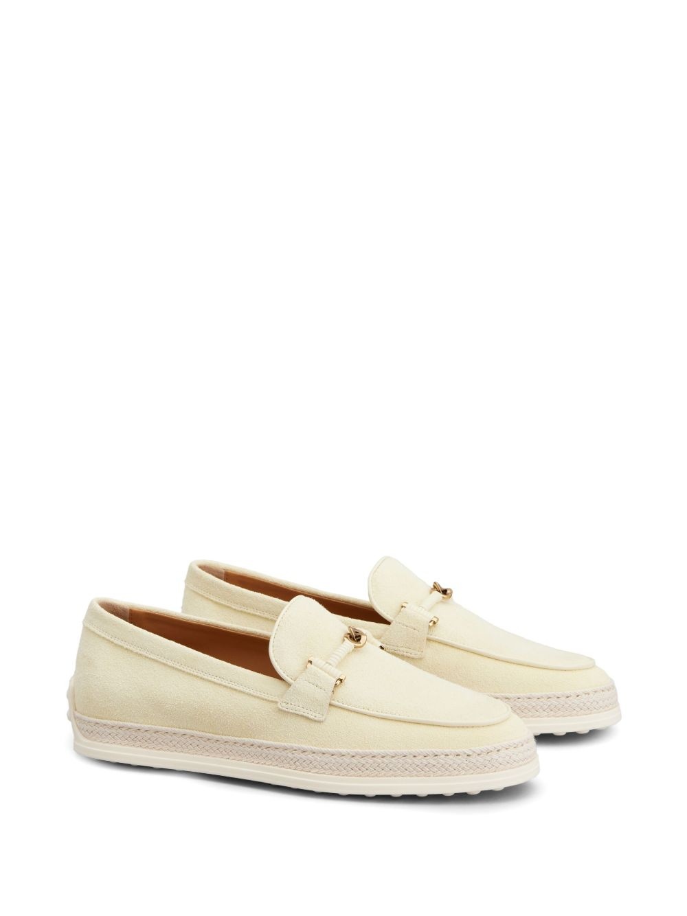 T-Ring suede loafers - 2