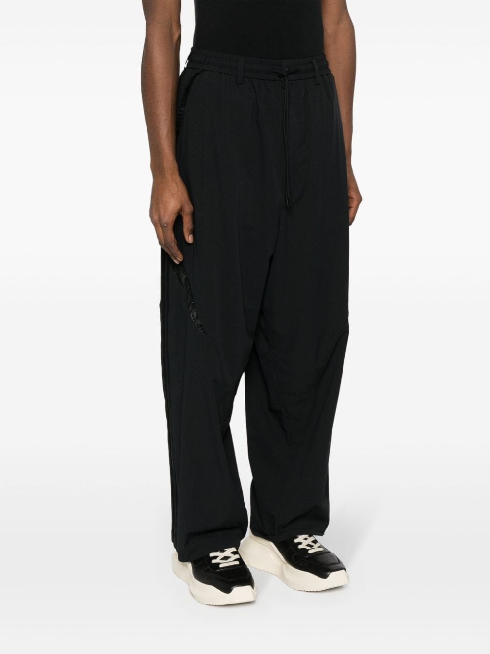 logo-printed panelled track pants - 3