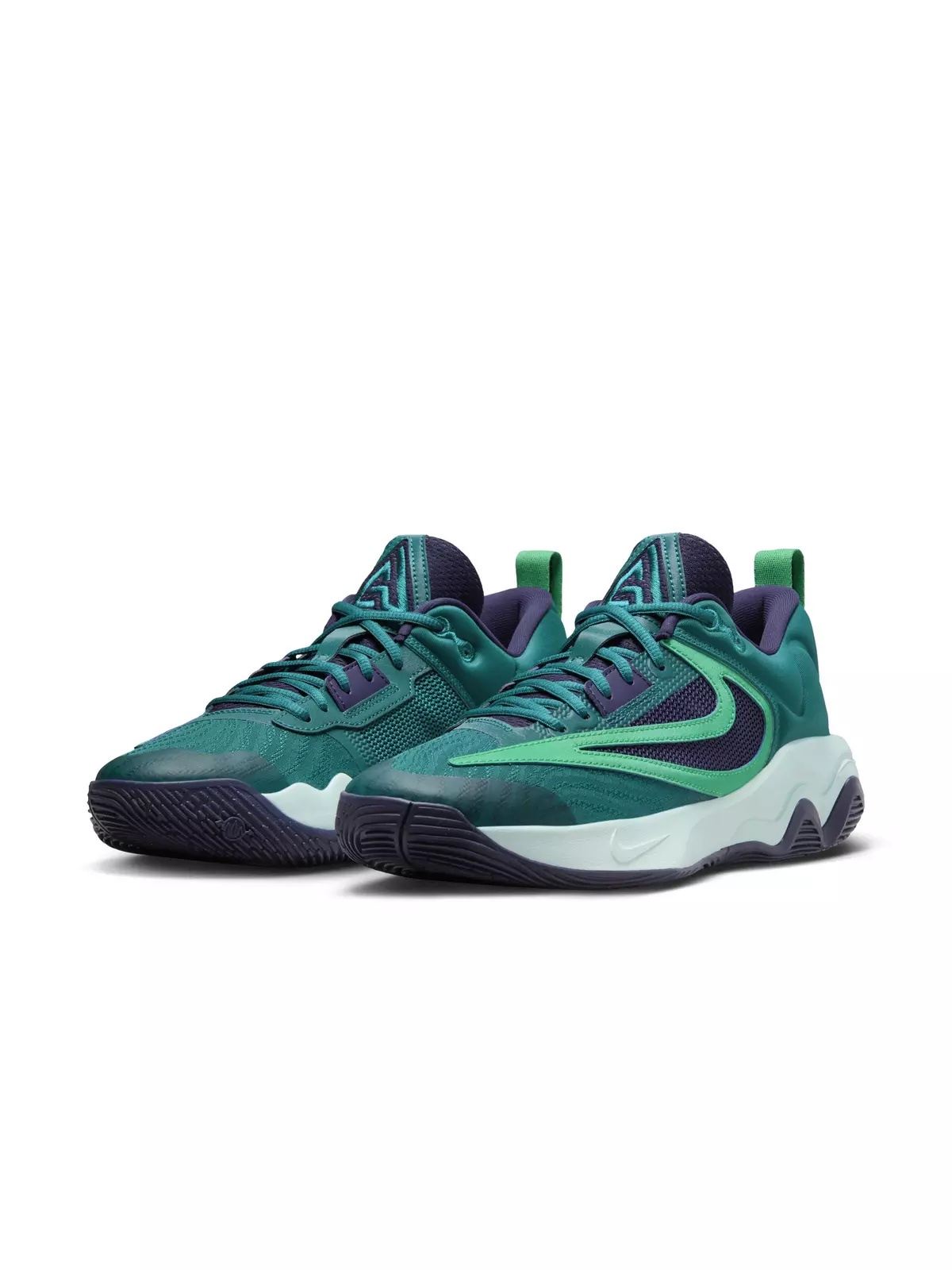 Giannis Immortality 3 "Geode Teal/Purple Ink/Jade Ice/Stadium Green" Men's Basketball Shoe - 3