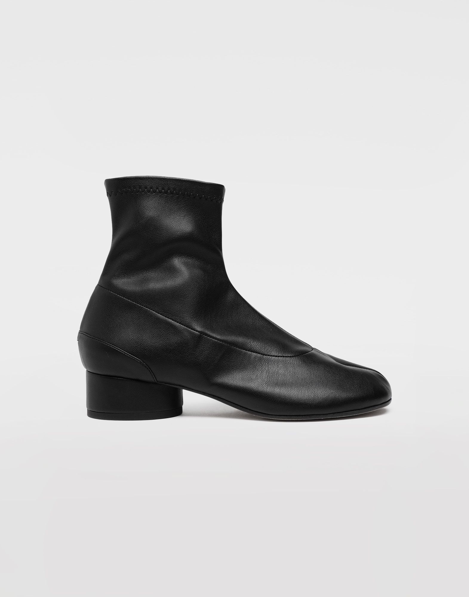 Tabi faux leather sock boots - 1