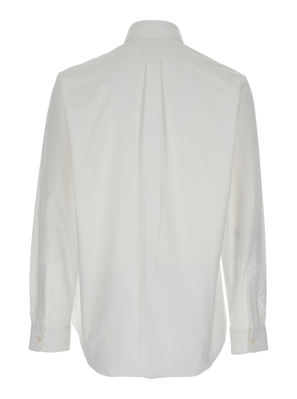 Givenchy Men White Shirt With Logo Embroidered On The Front In Cotton Man - 2