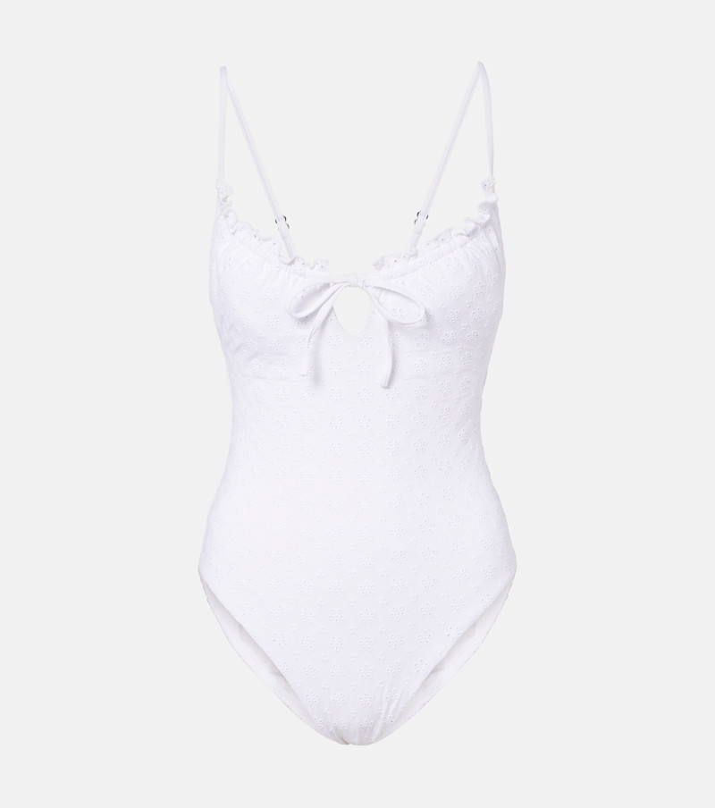Broderie anglaise swimsuit 1