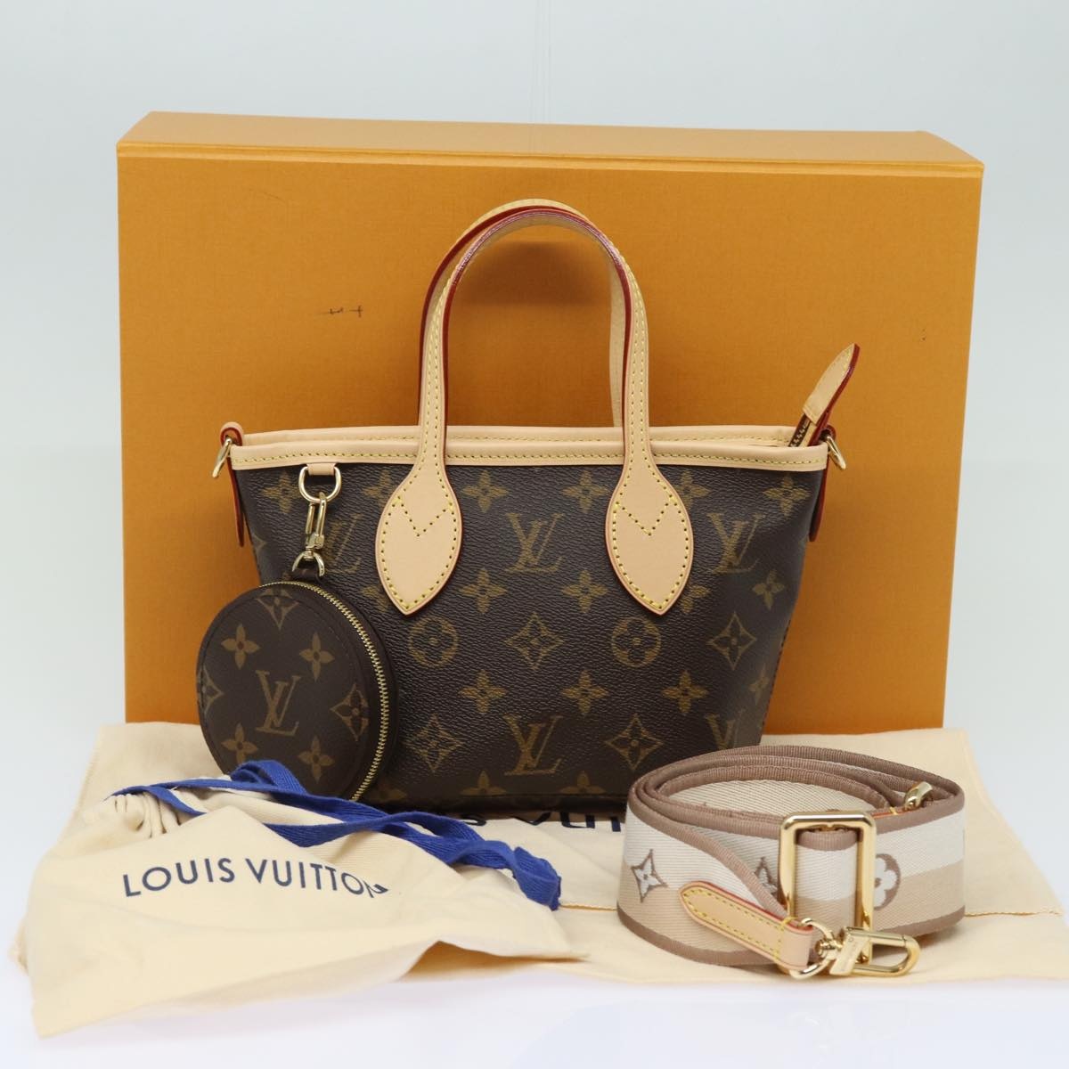 LOUIS VUITTON Monogram Neverfull BB Hand Bag M46705 - 12