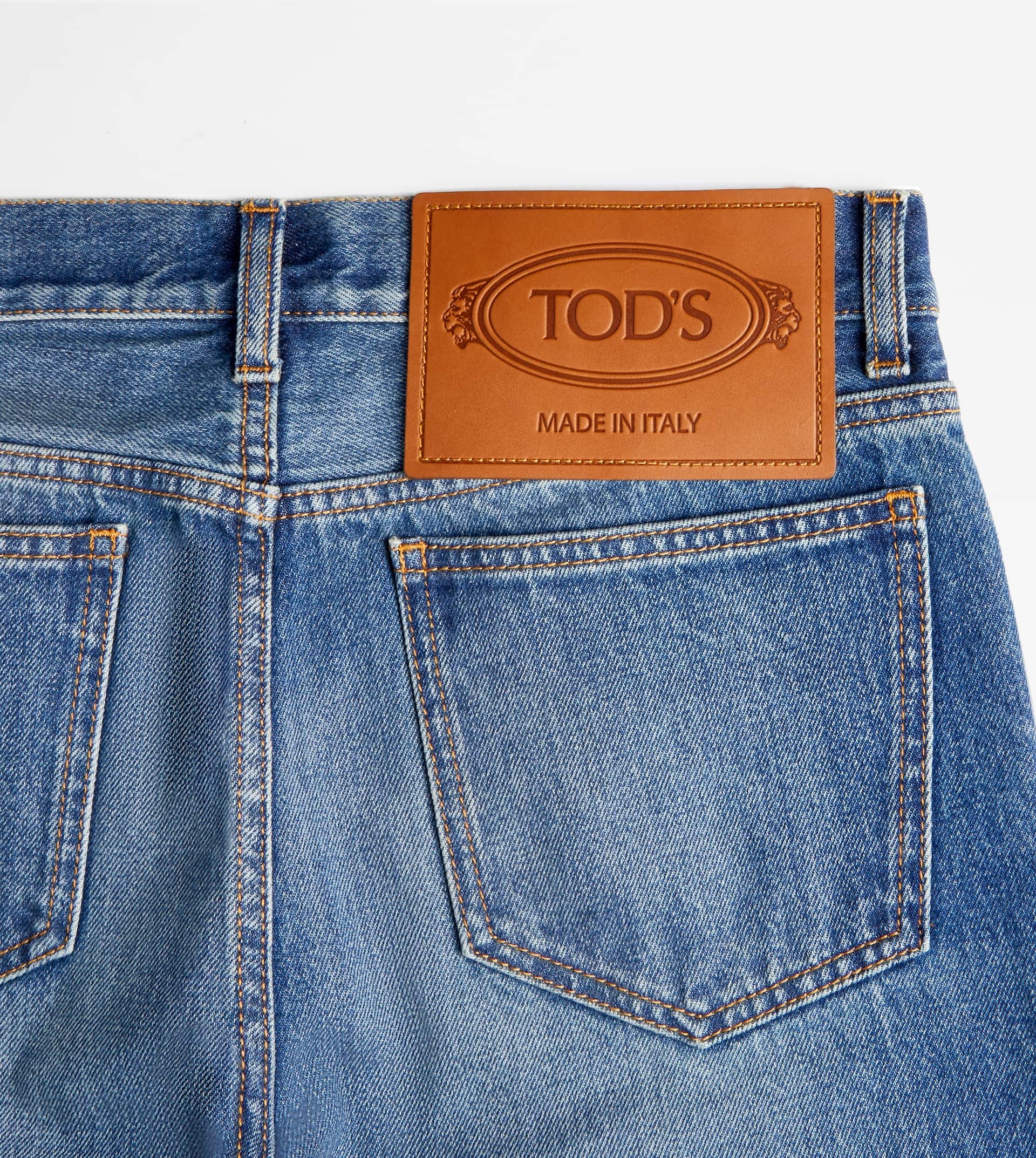 TOD'S 5 POCKET JEANS - BLUE - 9