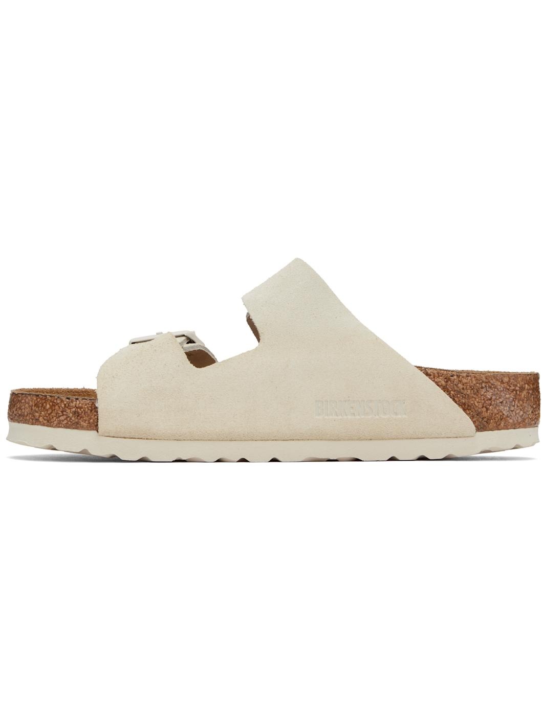 Off-White Regular Arizona Soft Footbed Sandals - 3