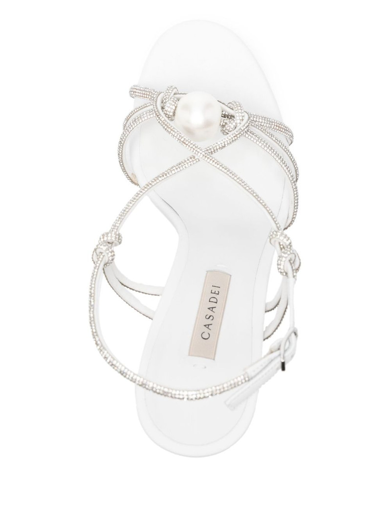metallic heeled sandals 4