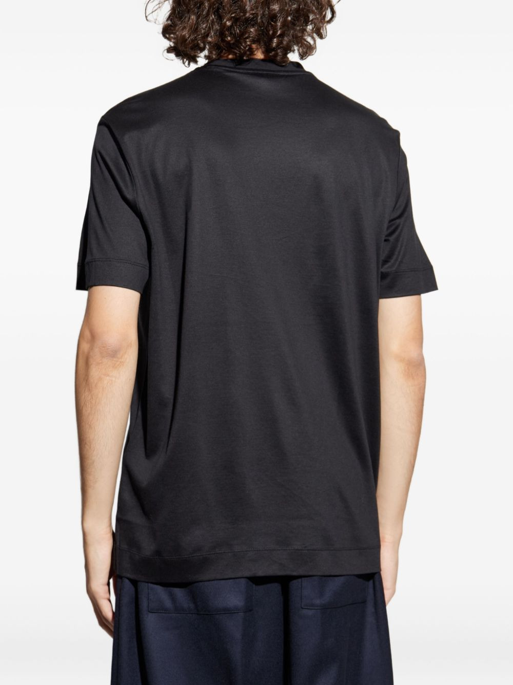 logo-patch T-shirt - 4