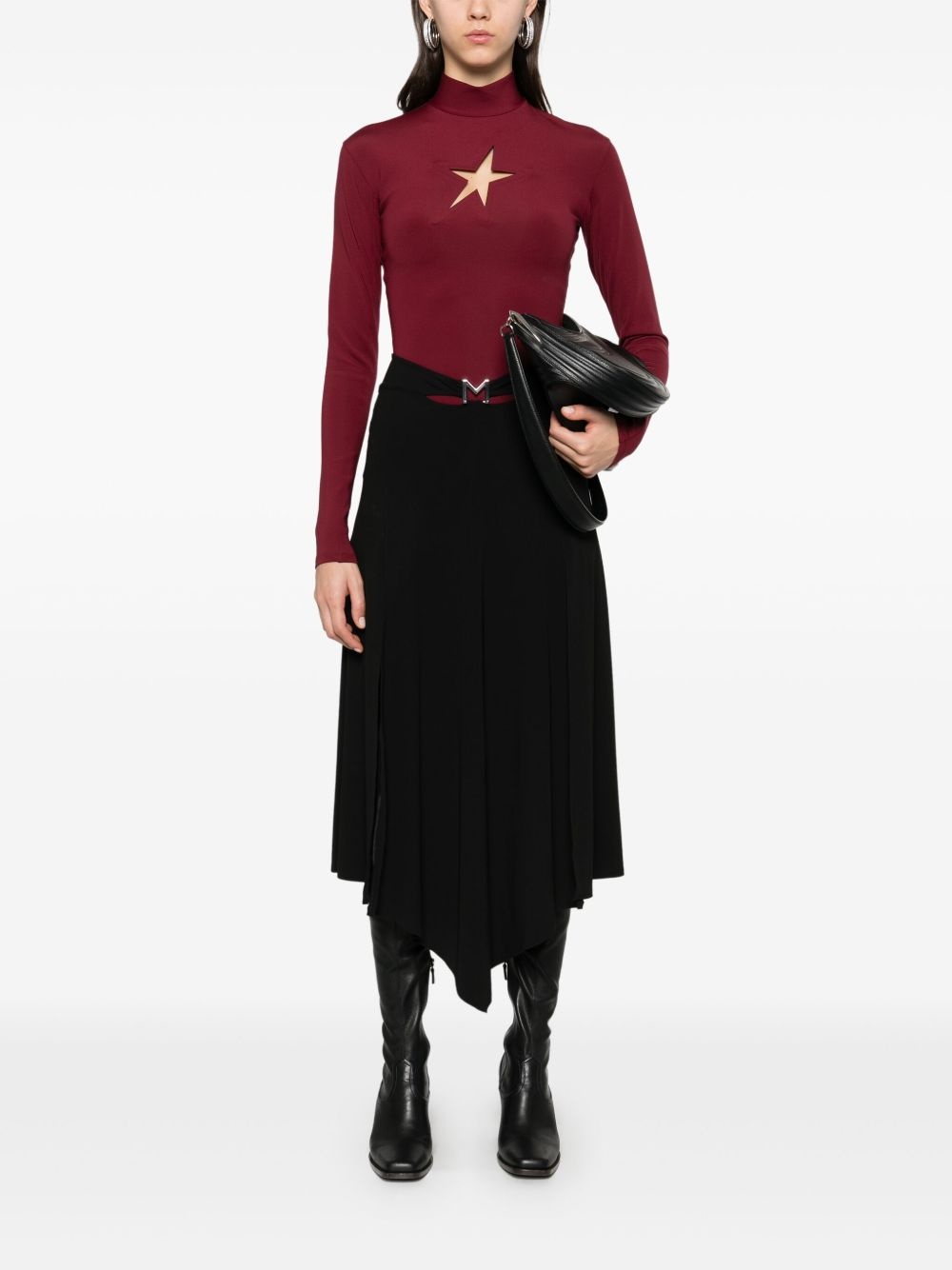 cut-out star top - 2