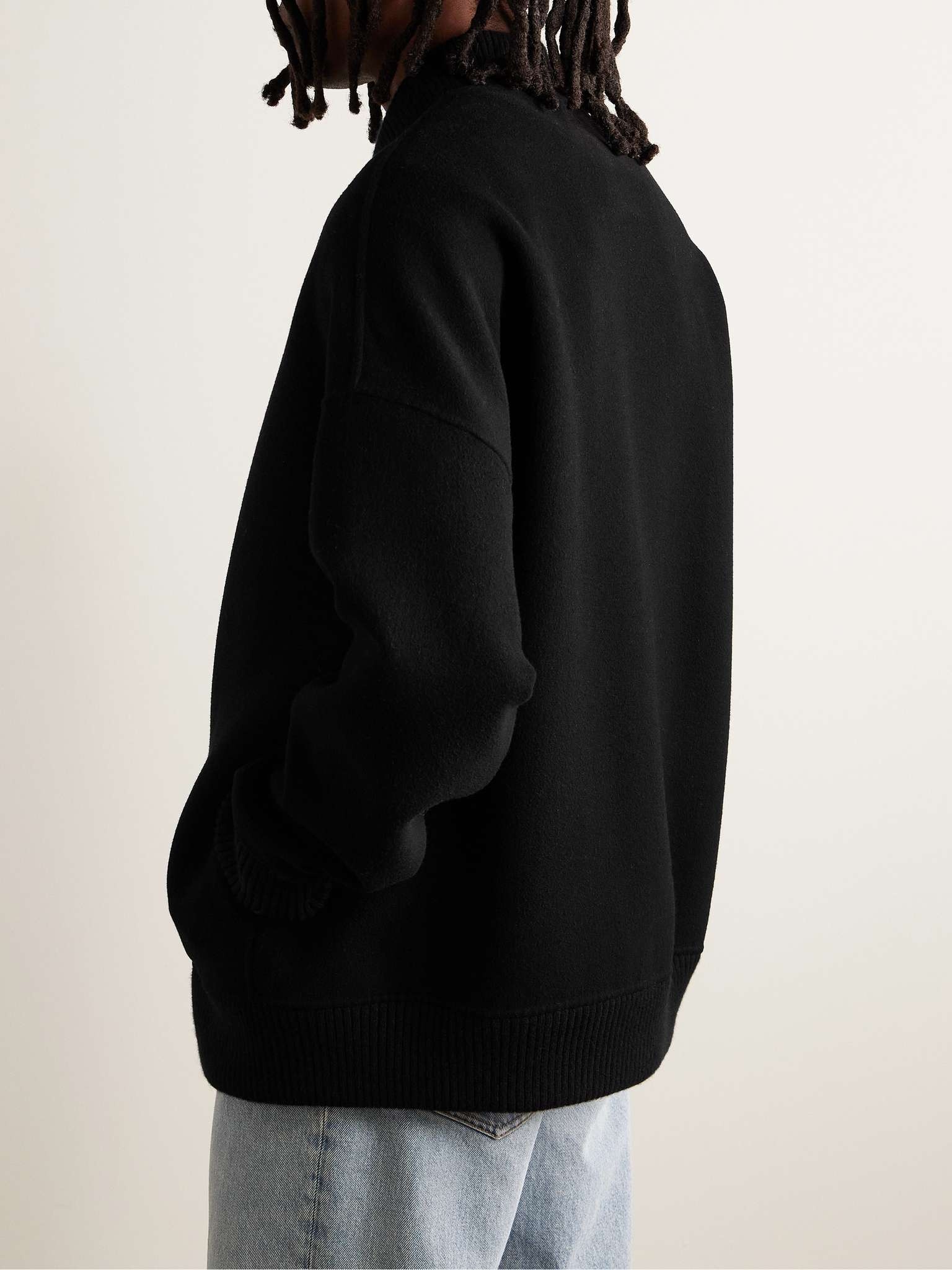 Daxton Cashmere-Felt Bomber Jacket - 4