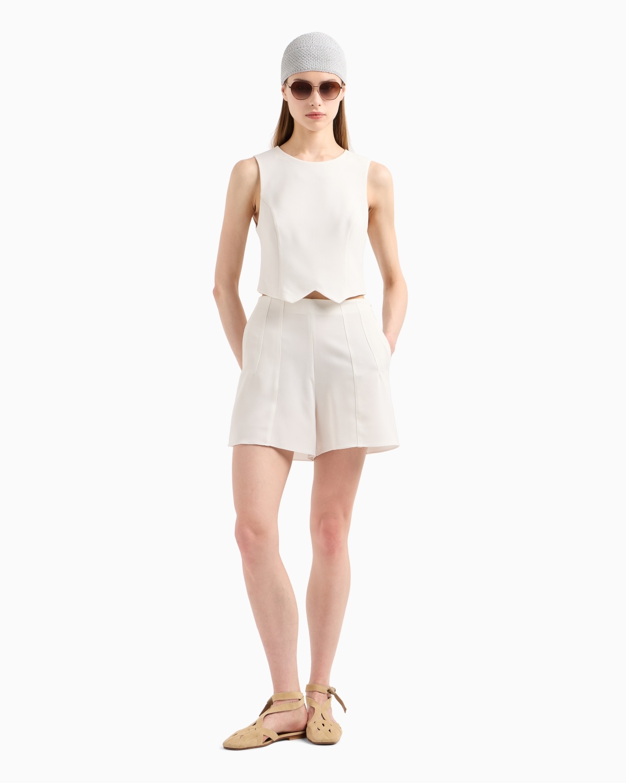 ICON TRIACETATE FABRIC TOP - 2