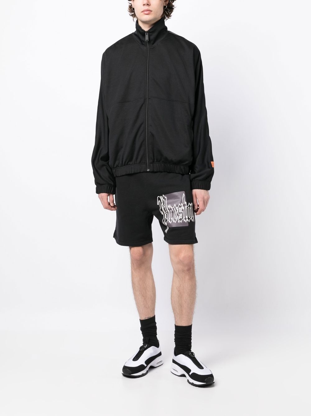 Color Blocks logo-print track shorts - 2