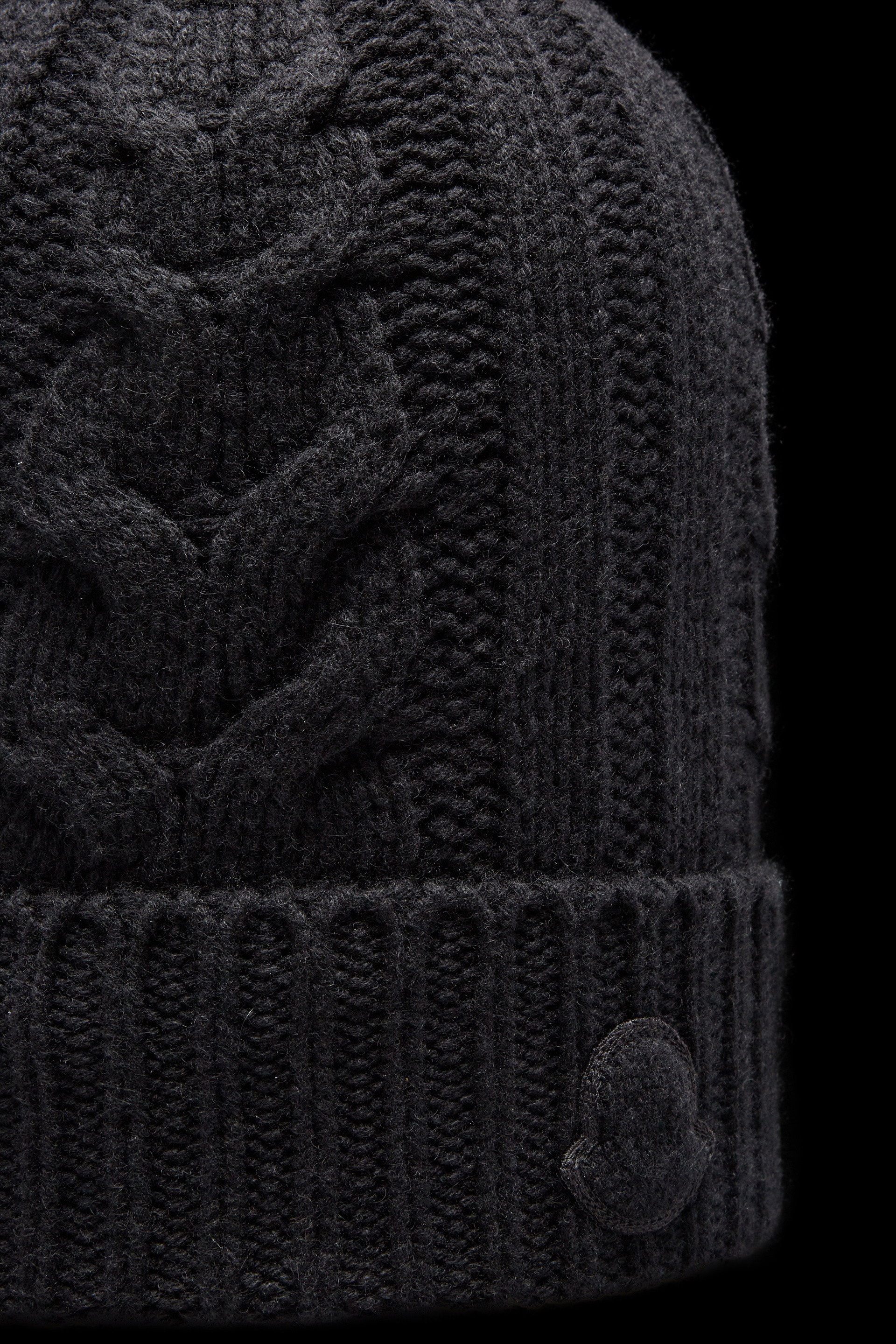 Cable Knit Cashmere Beanie - 3