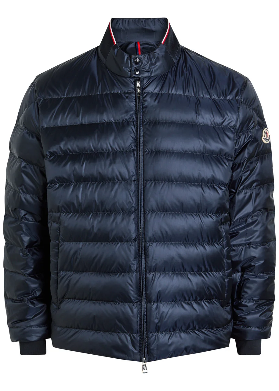 Moncler Rigel Biker Quilted Nylon Jacket - 1