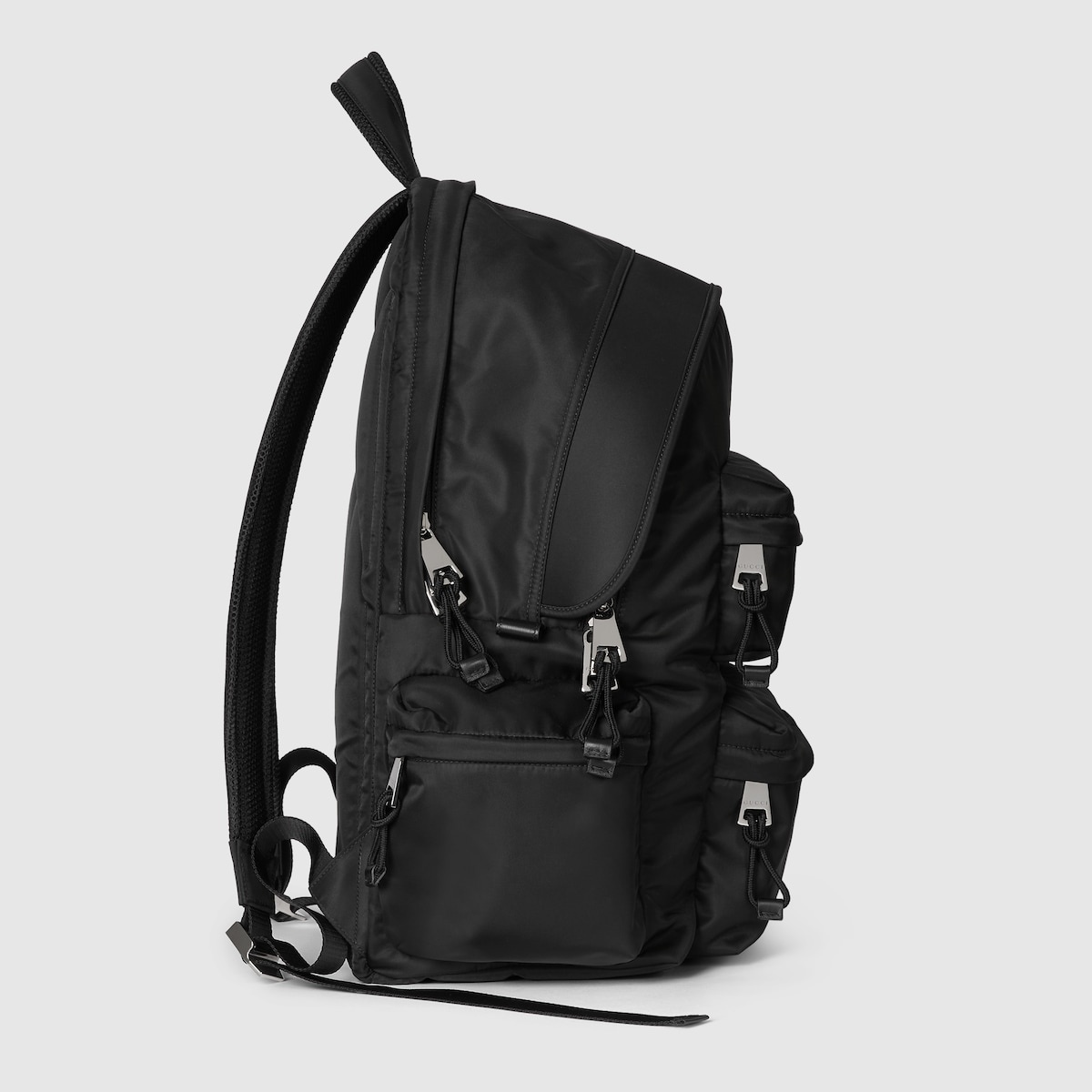 Large backpack with Gucci logo - 5