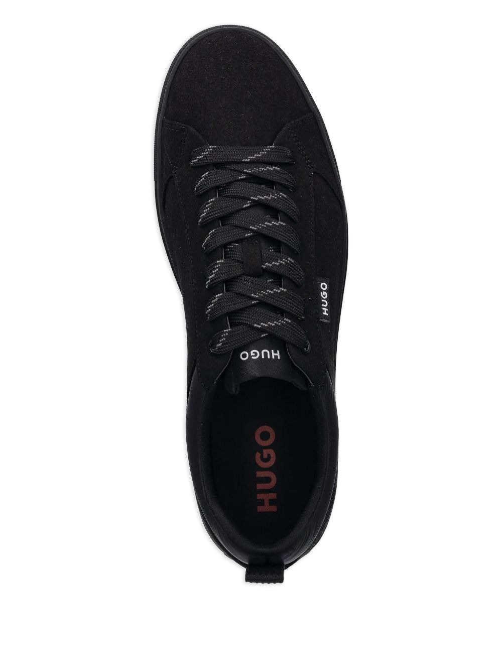 Morrie lace-up suede sneakers - 4