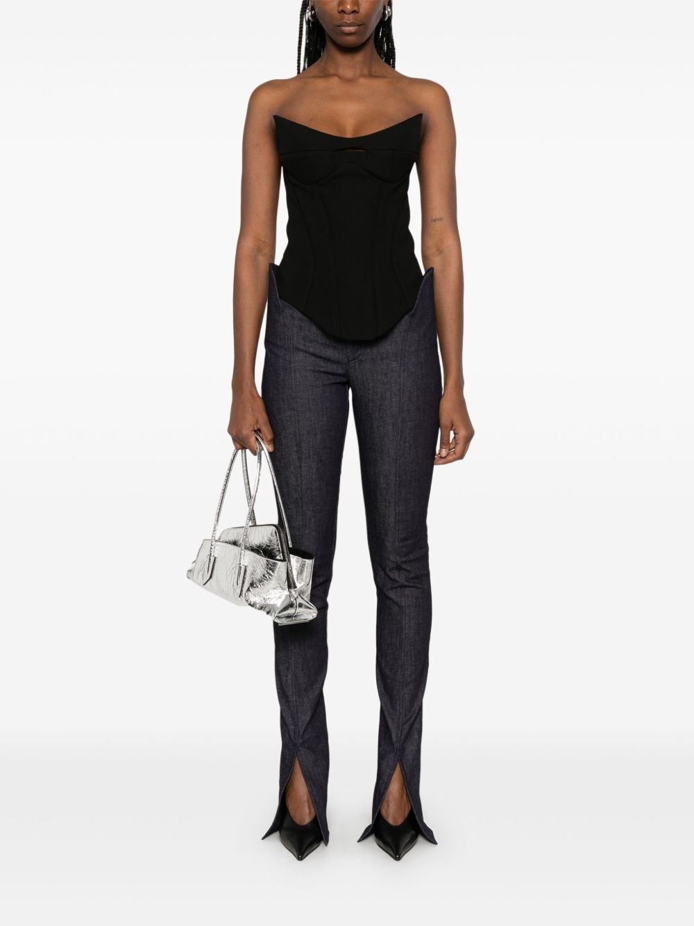 sleeveless corset top - 2