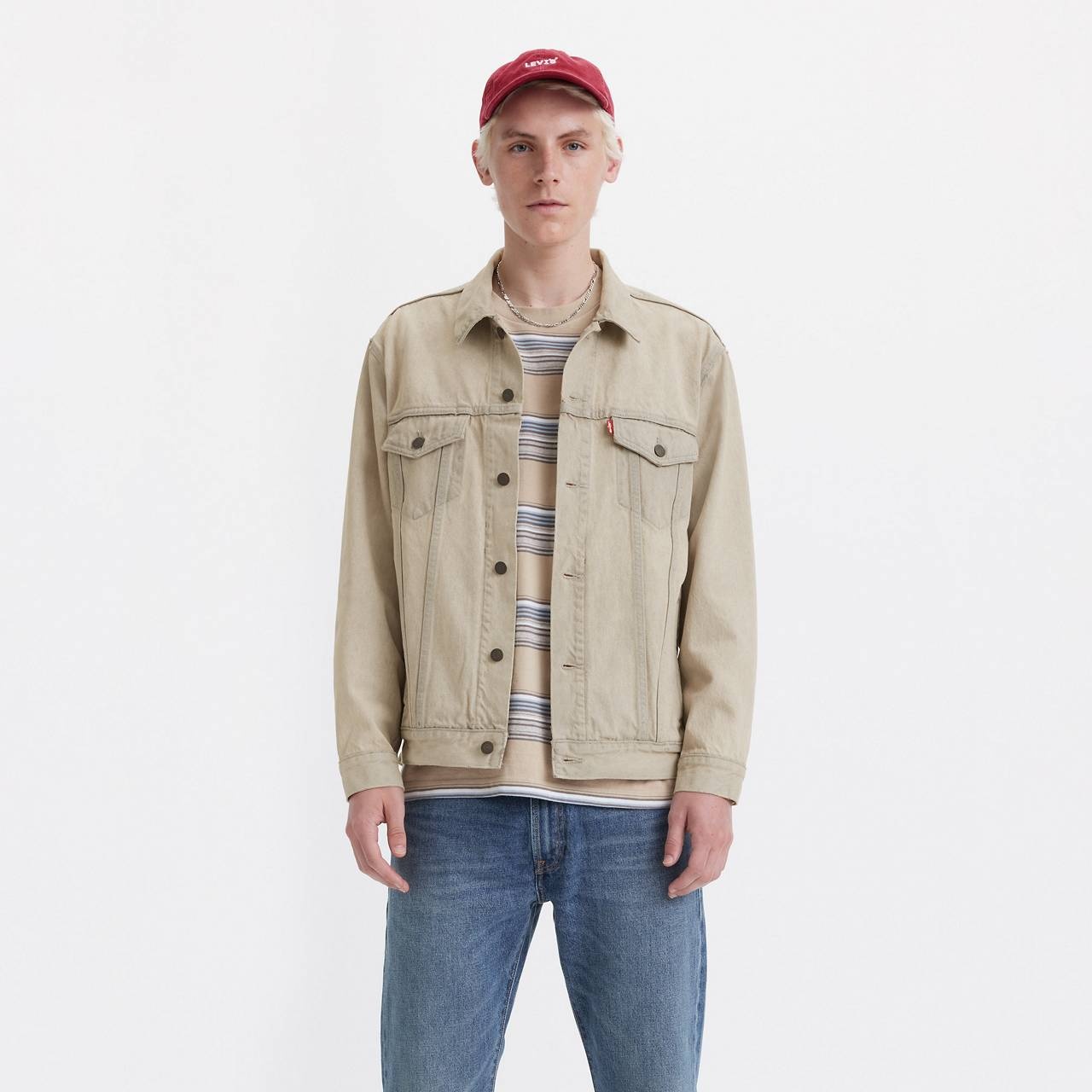 RELAXED FIT TRUCKER JACKET - 2