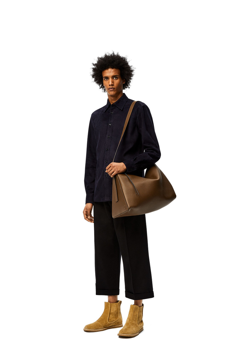 Large Berlingo bag in grained calfskin 6