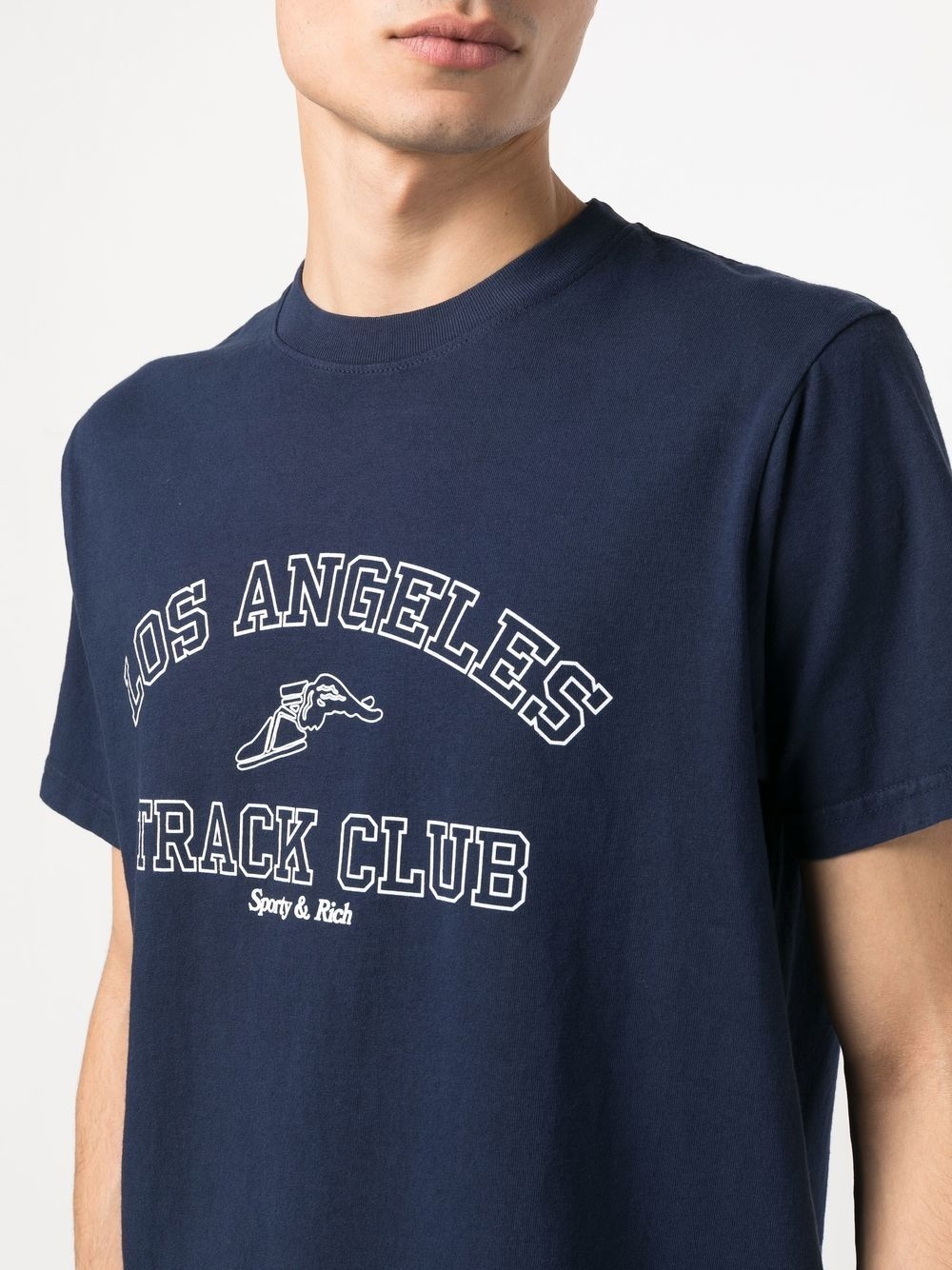 Track Club graphic-print T-shirt - 5