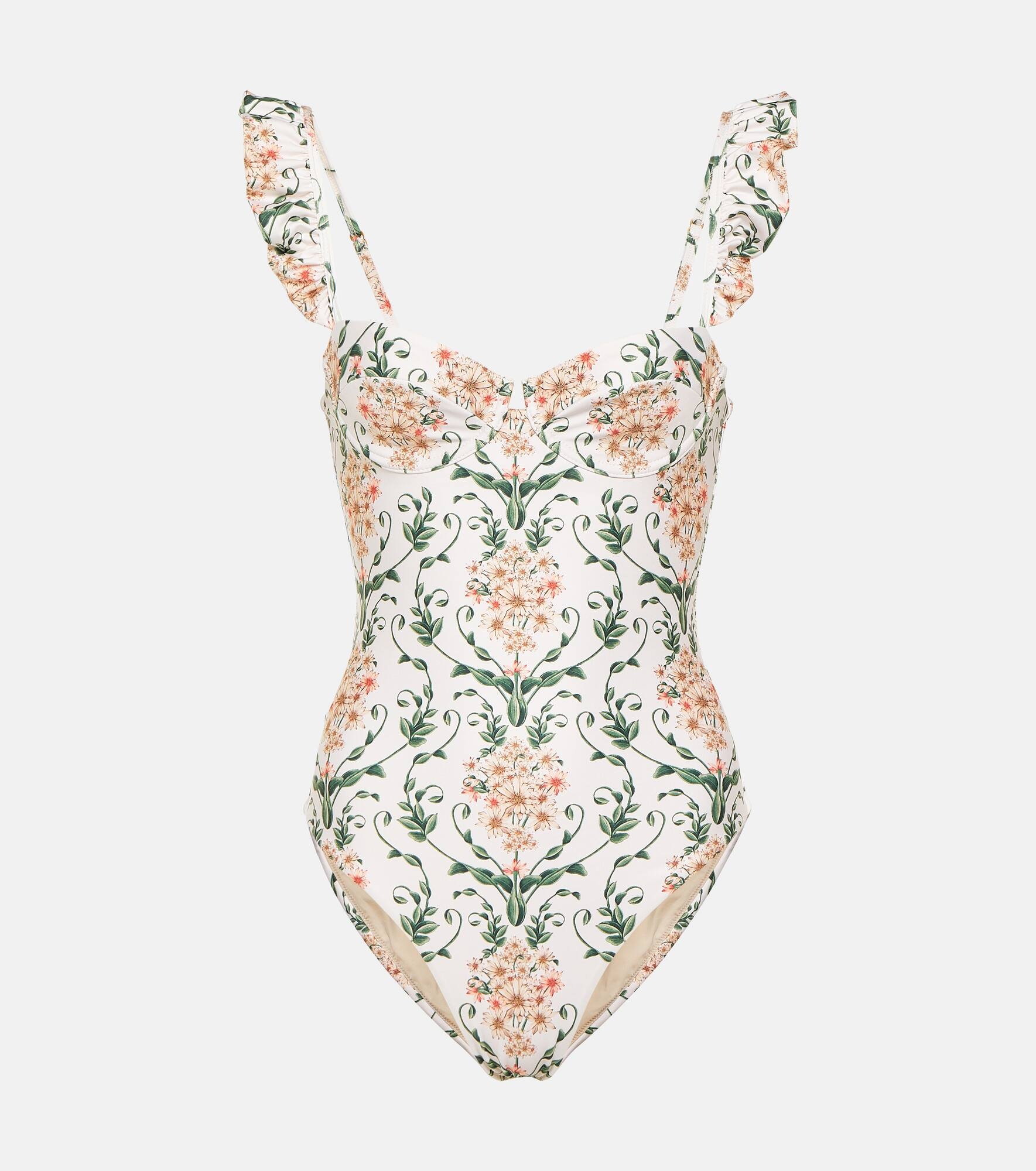 Ajonjoli floral swimsuit - 1